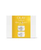 Olay Skincare Gift Set: Complete SPF 15 Face Moisturiser + Night Cream With Vitamin C Skin Care Christmas Gifts For Women 50ml + 50ml - Buy Online on GoSupps.com