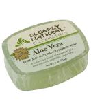 Clearly Natural Glycerine Bar Soap with Aloe Vera - 4 oz | Natural Moisturizing Soap for All Skin Types | Buy Internationally - Buy Online on GoSupps.com