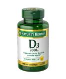 Nature's Bounty Vitamin D 2000 IU Softgels - Essential Supplement for Wellness - Buy Online on GoSupps.com