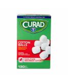 Curad Sterile Cotton Balls, 1", 130/Box - Buy Online on GoSupps.com