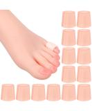 Cobee Silicone Small Toe Sleeves - 14 Pieces Pinky Toe Protectors for Corns, Blisters, Ingrown Nails - Toe Caps Guards Covers for Pain Relief (Pink) - Buy Online on GoSupps.com