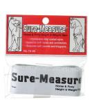 Tough 1 Sure Measure Horse and Pony Height/Weight Tape - Buy Online on GoSupps.com