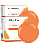 Vitamin C Soap Bar for Face & Body | Hyperpigmentation & Moisturizing | Gentle Cleanser for Sensitive Skin | Unisex Beauty Bar - Buy Online on GoSupps.com