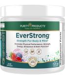 Purity Products EverStrong Powder - Muscle Matrix Blend with Creapure Creatine, Boron, CoffeeBerry Extract & Vitamin D - Berry Burst Flavor (210 g) - Buy Online on GoSupps.com