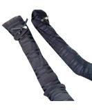 Ispchen Women's Arm Sleeves - UV Protection Lace Gloves for Cycling Running Golf & Outdoor Activities - Elegant Black Design - Buy Online on GoSupps.com