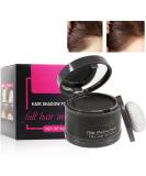 Hairline Powder Hair Shadow Powder for Filling in Thinning Hair Hair Root Dye Touch Up hair powder Hair Root Concealer For Makeup for Men and Women Windproof & Sweatproof with Mirror &Puff (Black) - Buy Online on GoSupps.com