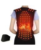 Tourmaline Self-Heating Magnetic Therapy Vest for Pain Relief | Back Support & Posture Corrector | Lumbar Brace (Large Black) - International Shipping Available - Buy Online on GoSupps.com