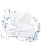 100% Cotton Disposable Face Towel 100ct | Biodegradable & Ultra Soft | Makeup Remover Wipes - Buy Online on GoSupps.com