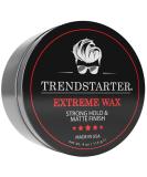 Trendstarter Extreme Wax (4oz) - Strong Hold  Matte Finish Hair Products - Water-Based  Signature Fragrance - All-Day Hold Hair Styling Products - Launched Spring 2022 - Buy Online on GoSupps.com