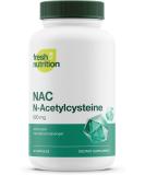 NAC Supplement 600mg - DNA Verified Anti Aging & Detox - 90 Vegan Capsules - Pure N Acetyl Cysteine Powder - Buy Online on GoSupps.com