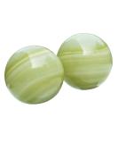 Jade Hand Massage Balls | 2 Pieces Baoding Balls for Acupuncture & Qi Gong Health Care & Hand Exercise - Buy Online on GoSupps.com