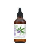 Natural Hemp & Lavender Body Oil - Hydrating Dry Skin Moisturizer - Anti-Aging Support for Face & Body - 4 fl.oz - Buy Online on GoSupps.com