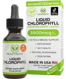 Chlorophyll Liquid Drops  Energy Boost | Immune System Support | Internal Deodorant | Altitude Sickness. Premium Quality  100% Natural, Potent, Minty Taste, 2X Absorption. - Buy Online on GoSupps.com