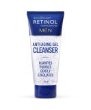 Retinol Men's Gel Cleanser - Exfoliating Formula for Smooth, Radiant Skin and Deep Pore Cleansing - Buy Online on GoSupps.com