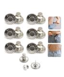 6PCS Perfect Fit Instant Button  Instant Buttons  Jean Replacement Buttons Removable Button No Sew Buttons to Extend or Reduce an Inch to Any Pants Waist in Seconds! 6PCS 6pcs-g - Buy Online on GoSupps.com