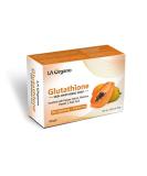 CROW LA Organo Glutathione Papaya Skin Whitening Soap - Vitamin E & C - Dark Spot & Dead Skin Cell Removal - 100g - International Shipping Available - Buy Online on GoSupps.com