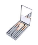 VOCOSTE Sky Blue Makeup Brush Kit - Travel Retractable Angled Eye Smudge & Defining Brushes Highlight Brush Perfect for International Shipping - Buy Online on GoSupps.com