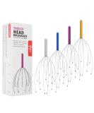 4 Pack Scalp Massagers, Handheld Head Massage Tingler, Scratcher for Deep Relaxation, Hair Stimulation and Stress Relief - Buy Online on GoSupps.com