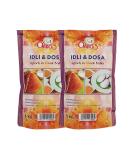 Anna's Dosa & Idli Batter 1KG |Wet Mix | Instant Rice Dosa Breakfast Mix | Pure Veg South Indian Breakfast Mix | 100% Natural Ingredients (Pack of 2) - Buy Online on GoSupps.com