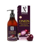 NutriGlow Onion Hair Conditioner - Natural Ingredients for Damaged Hair | Best Onion Conditioner for Healthy Hair - Buy Online on GoSupps.com