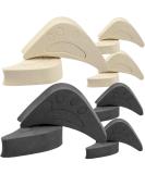 Healeved 6 Pair Toe Plug Adjustment Pads | Missing Toe Inserts & Cushions for Casual Shoes | Size Reducer & Big Toe Fillers - Buy Online on GoSupps.com