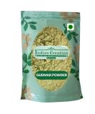 Gudmar Leaves Powder 100g - Gymnema Sylvestre Raw Herbs - Madhunashni - Nagapushpi - Jadi Booti | 100% Pure Single Herbs | Pack of 1 - Buy Online on GoSupps.com