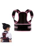 Posture Corrector for Kids | Adjustable Back Brace for Improved Spine Support | Prevent Humpback | Pink - Size S - Buy Online on GoSupps.com