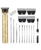 Buy Cordless Hair Clippers for Men Compact Travel Hair Clippers Set with 10 Earpicks | Rechargeable & Stylish Grooming Solution - Buy Online on GoSupps.com