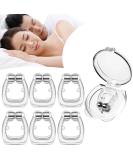 Anti Snoring Devices - Silicone Nose Clips & Magnetic Snore Stoppers for Men & Women (Pack of 6) - Relieve Snoring Internationally - Buy Online on GoSupps.com