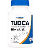 Nutricost Tudca 250 mg - 60 Capsules  - Buy Online on GoSupps.com