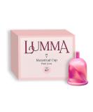 Lumma Flexible Medical Silicone Menstrual Cup - Reusable Leak-Proof & Comfortable | Pink Love (M) - Buy Online on GoSupps.com