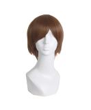 MapofBeauty Men's Short Straight Wig - Light Brown Cosplay Costume - Buy Online on GoSupps.com