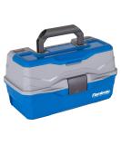 Flambeau Outdoors Tray Classic Tray Tackle Box, Portable Tackle Organizer 2-Tray Blue/Gray - Buy Online on GoSupps.com