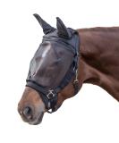 WALDHAUSEN Premium Fly Mask with Ear Protection - Black VB | Best International Shipping for Equestrian Gear - Buy Online on GoSupps.com