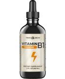 Vitamin B1 Thiamine Mononitrate - Liquid Drops Supplement - Aid Body Functions Boost Energy Support Metabolism Food Conversion (2 Fl Oz (Pack of 1)) - Buy Online on GoSupps.com