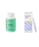 NATALIST Ovulation Test Kit + CoQ10 Ubiquinone Fertility Vitamin Bundle - 10ct Predictor + 120mg Daily Dose - 60 Capsules - Buy Online on GoSupps.com