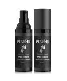 Pirene Organic Face Serum - Redness Relief Moisturizer for Dry Sensitive Skin Rosacea Eczema & Dermatitis | 1.0 fl oz Exfoliating Lotion - International Shipping Available - Buy Online on GoSupps.com