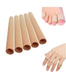 Buy Silicone Toe Protection - 5 Pack Gel Caps & Cushions for Corns Calluses & Bunion Relief - Buy Online on GoSupps.com