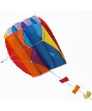 Besra Colorful Parafoil Kite with Long Tail - Easy to Fly Outdoor Fun for Kids & Adults | 20 inch - Buy Online on GoSupps.com