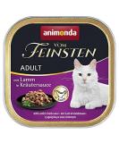 Animonda Adult Cat Food - Premium Wet Food with Lamb in Herb Sauce (32x100g) - Buy Now for International Shipping! - Buy Online on GoSupps.com