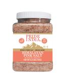 Pride Of India - Pure Himalayan Pink Salt - Enriched w/ 84+ Natural Minerals Medium Grind 2.2 Pound (35.2oz) Jar - Himalayan Salt Himalayan Pink Salt Pink Himalayan Salt Grind Salt Pure Rock Salt - Buy Online on GoSupps.com