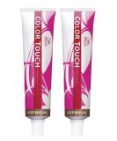 Wella Color Touch 5/4 Light Brown Red - Pack of 2 (2x 60 ml) | Buy Internationally - Buy Online on GoSupps.com