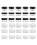 Shop Cabilock 30-Piece Glass Cream Cans - 10g Ointment Containers for Lip Balm Nail Art & Cosmetics - Mini Doses with Lid - Buy Online on GoSupps.com