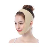 Facial Lifting Slimming Belt Face Cheek V Shape Lift Up Thin Mask Strap Face Line Smooth Breathable Compression Double Chin Reduce Bandage for Daily Use(L) - Buy Online on GoSupps.com