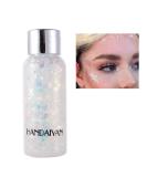MEICOLY Mermaid Body Glitter - Intense Makeup and Hair Accessories for Concerts, Festivals, and Raves - Chunky Gel Glitter for Eye, Lip, and Nail - Sparkling White Glitter for Women - Buy Online on GoSupps.com