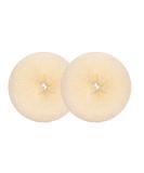 WACURRENTHYD Blonde Kid Hair Donut Bun Maker 2PCS - Small 2.5 Inch Beige Chignon Doughnut Shaper for Short and Thin Hair - Buy Online on GoSupps.com