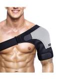Adjustable Shoulder Brace for Women and Men | Compression Support for Rotator Cuff, Arthritis, AC Joint Injuries | Medium Size (Pack of 1) - Buy Online on GoSupps.com