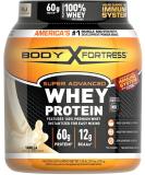Body Fortress Super Advanced Whey Protein Powder  Vanilla  Immune Support (1)  Vitamins C & D Plus Zinc  1.74 lbs Vanilla Vanilla 1.78 Pound (Pack of 1) - Buy Online on GoSupps.com