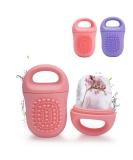 Premium Ice Roller for Face & Eyes - Reduce Puffiness Migraine Relief Brighten Skin | Reusable Silicone Mold (Pink - Buy Online on GoSupps.com