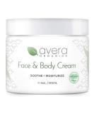 Natural Face & Body Cream Moisturizer Organic Aloe Vera Lotion for Dry Skin Eczema & Psoriasis (4 oz) - Shop Now - Buy Online on GoSupps.com